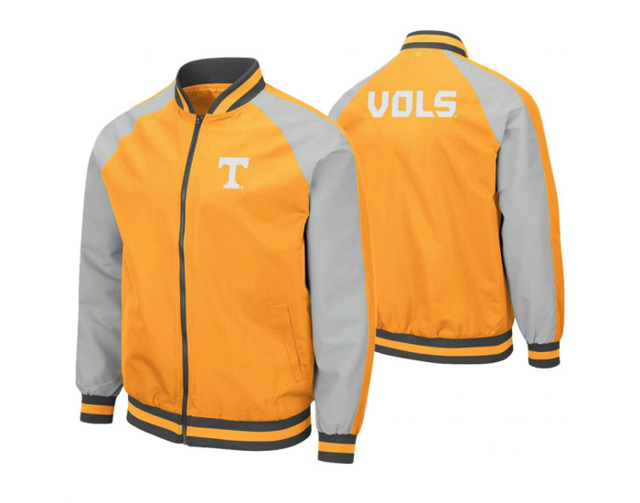 Tennessee Volunteers Tennessee Orange Kent Full-Zip Bomber Jacket