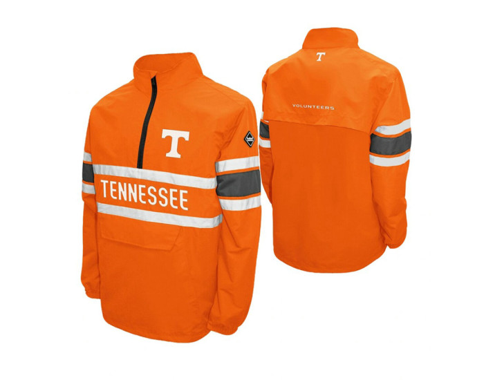 Tennessee Volunteers Tennessee Orange Alpha Windshell Quarter-Zip Jacket