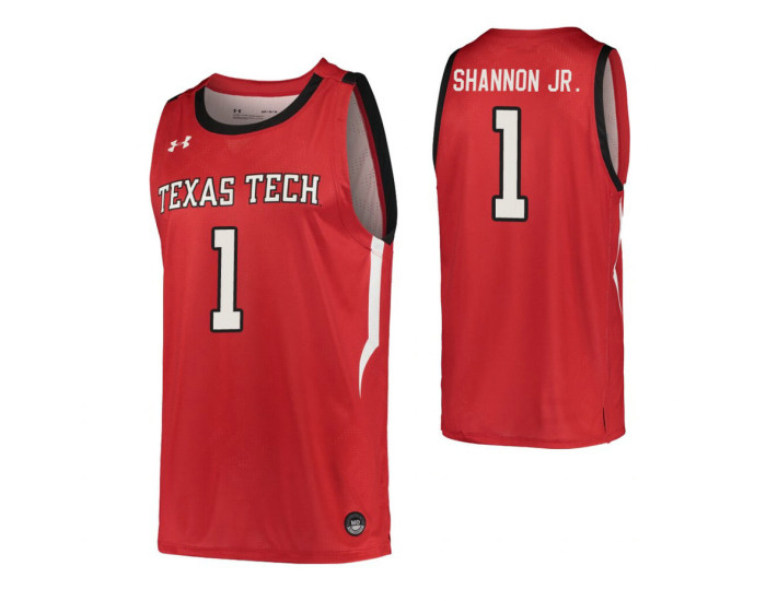 Terrence Shannon Jr. Authentic College Basketball Jersey Red Texas Tech Red Raiders