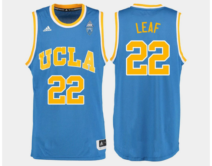 Youth UCLA Bruins #22 T. J. Leaf Blue Road Replica College Basketball Jersey