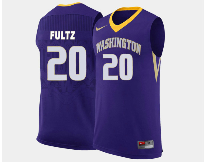 Washington Huskies #20 Markelle Fultz Purple Road Authentic College Basketball Jersey
