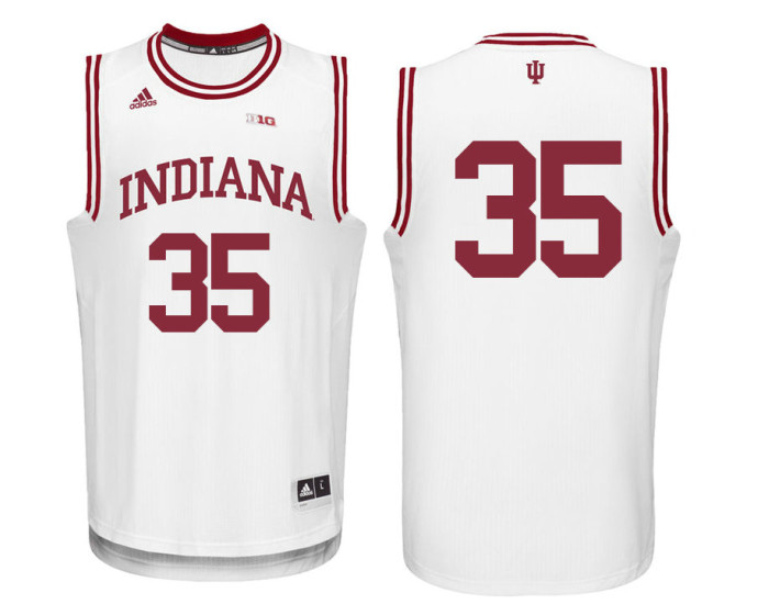 Youth Indiana Hoosiers #35 Tim Priller Authentic College Basketball Jersey White