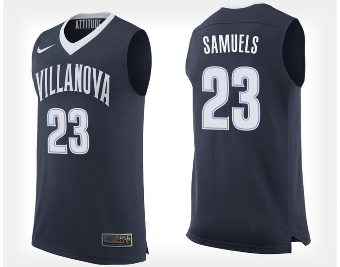 Youth Villanova Wildcats #23 Jermaine Samuels Navy Home Authentic College Basketball Jersey