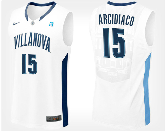 Youth Villanova Wildcats #15 Ryan Arcidiacono White Road Authentic College Basketball Jersey